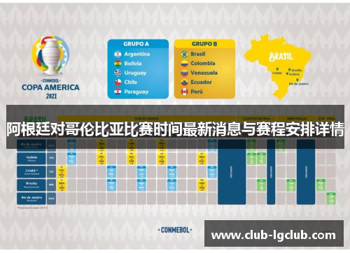阿根廷对哥伦比亚比赛时间最新消息与赛程安排详情